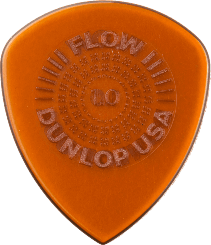 MEDIATOR DUNLOP FLOW STANDARD GRIP ORANGE 1 MM