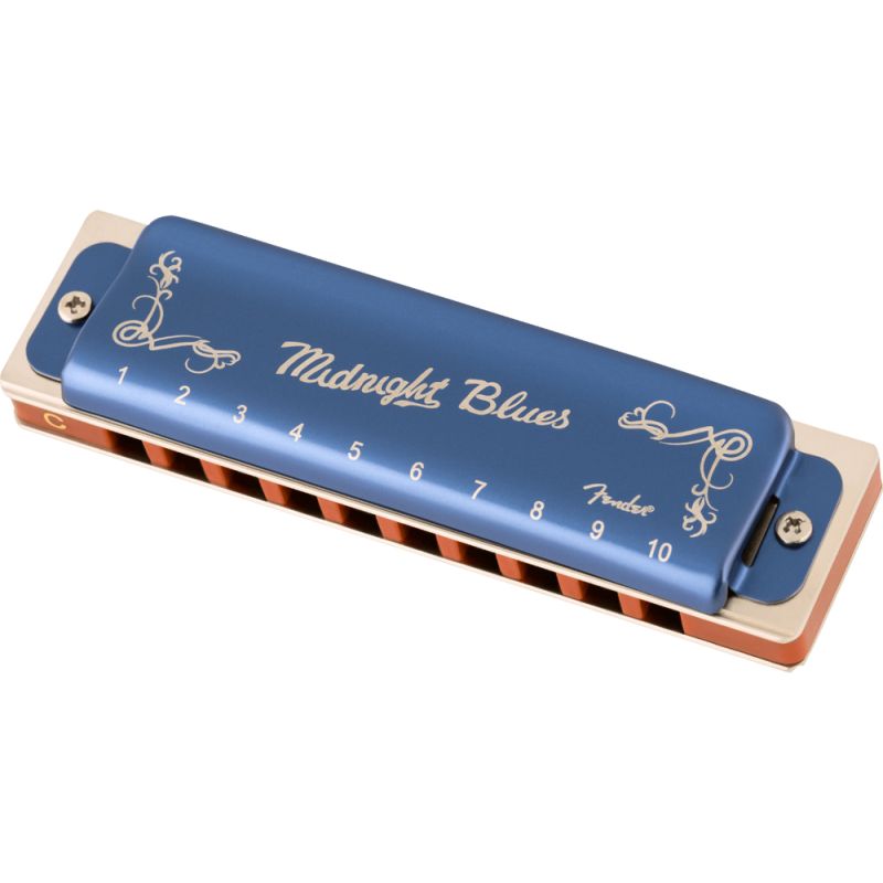 HARMONICA DIATONIQUE FENDER MIDNIGHT BLUES C - DO