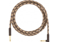 CABLE FENDER 10' ANGLED FESTIVAL INSTRUMENT PURE HEMP BROWN STRIPE