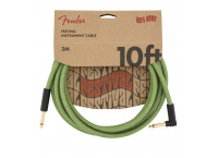 CABLE FENDER 10' ANGLED FESTIVAL INSTRUMENT PURE HEMP GREEN