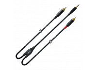 CABLE CORDIAL MINI JACK /2 RCA MALES 1,5M CFY1.5WCC LONG