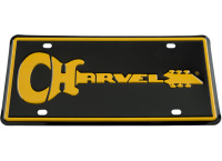 PLAQUE D'IMMATRICULATION AVEC LOGO DE GUITARE CHARVEL