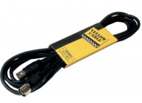 CABLE MIDI 2 DIN 5 BROCHES MALE 3 M YELLOW CABLE MD3