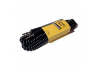 CABLE GUITARE JACK/JACK TELEPHONE 6 M YELLOW CABLE METAL G46T
