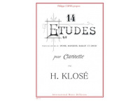 14 ETUDES OP 18 DE H. KLOSE + CD