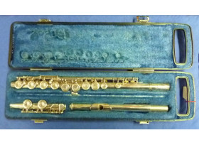 OCCASION FLUTE YAMAHA YFL 21S PLATEAUX PLEINS DECALEES