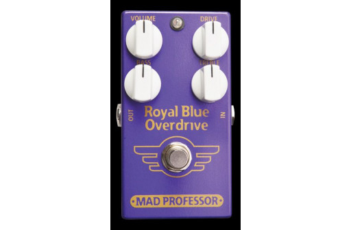 PEDALE OVERDRIVE MAD PROFESSOR ROYAL BLUE