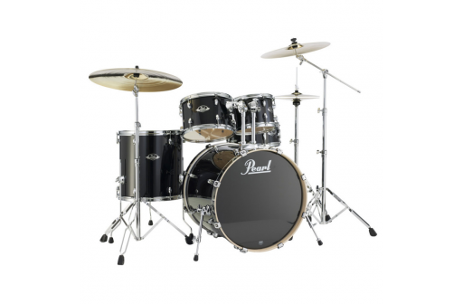 PACK BATTERIE PEARL EXPORT LACQUER STANDARD 22" BLACK SMOKE