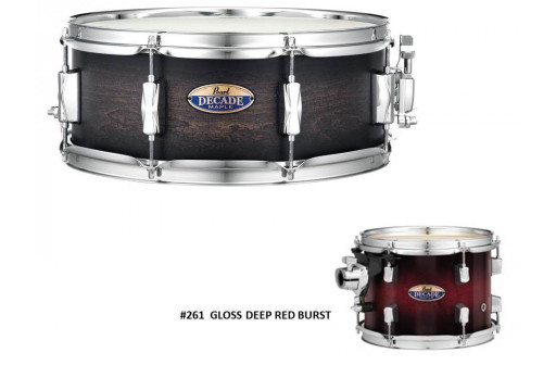 CAISSE CLAIRE PEARL 14" DECADE MAPLE CS1455SC GLOSS DEEP RED BURST