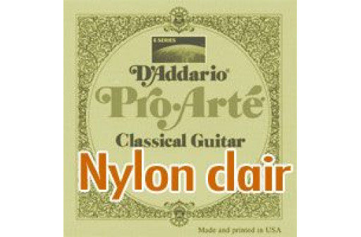 Cordes guitare Classique D'addario ProArté
