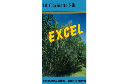 BOITE ANCHES CLARINETTE SIB MARCA EXCEL N°1 1/2