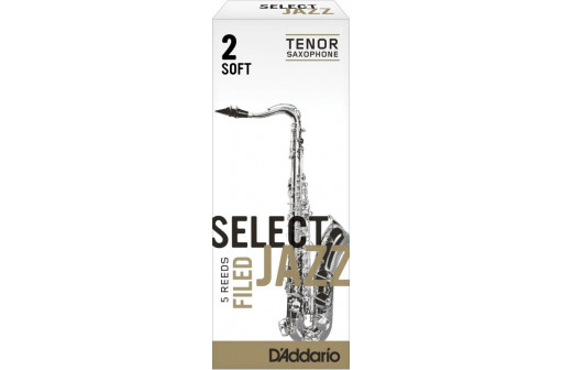 BOITE 5 ANCHES SAXOPHONE TENOR D'ADDARIO SELECT JAZZ FILED N°2 S